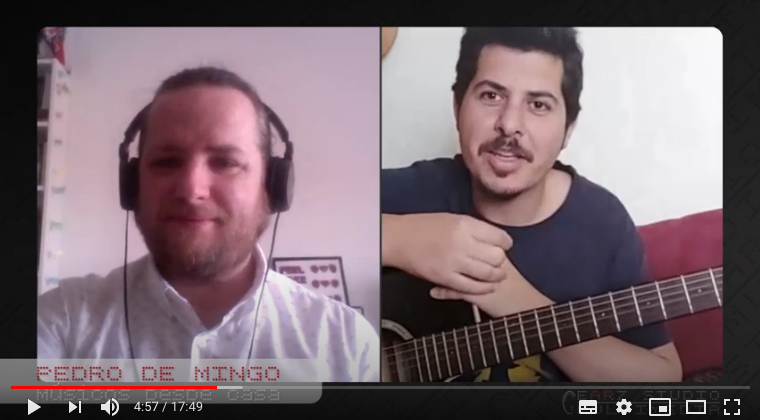 Entrevista a Pedro de Mingo. Músicos desde casa.